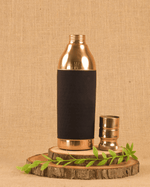 Premium Copper Signature Bottle Black Color Coated (980ml)