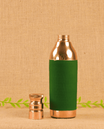 Premium Copper Signature Bottle Green Color Coated (980ml)