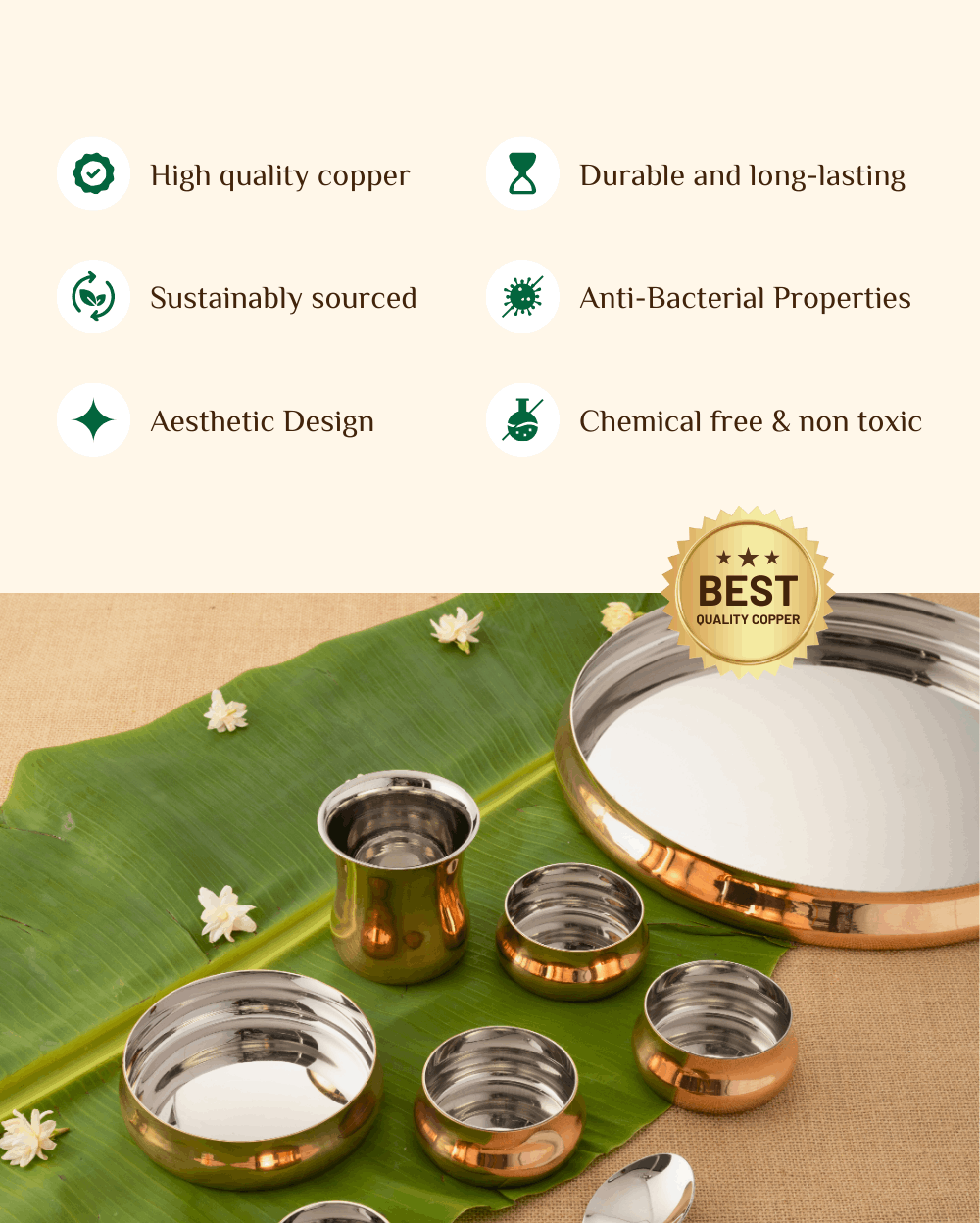 Benefits Of Copper Signature Thaliset Curved (steel Inside)