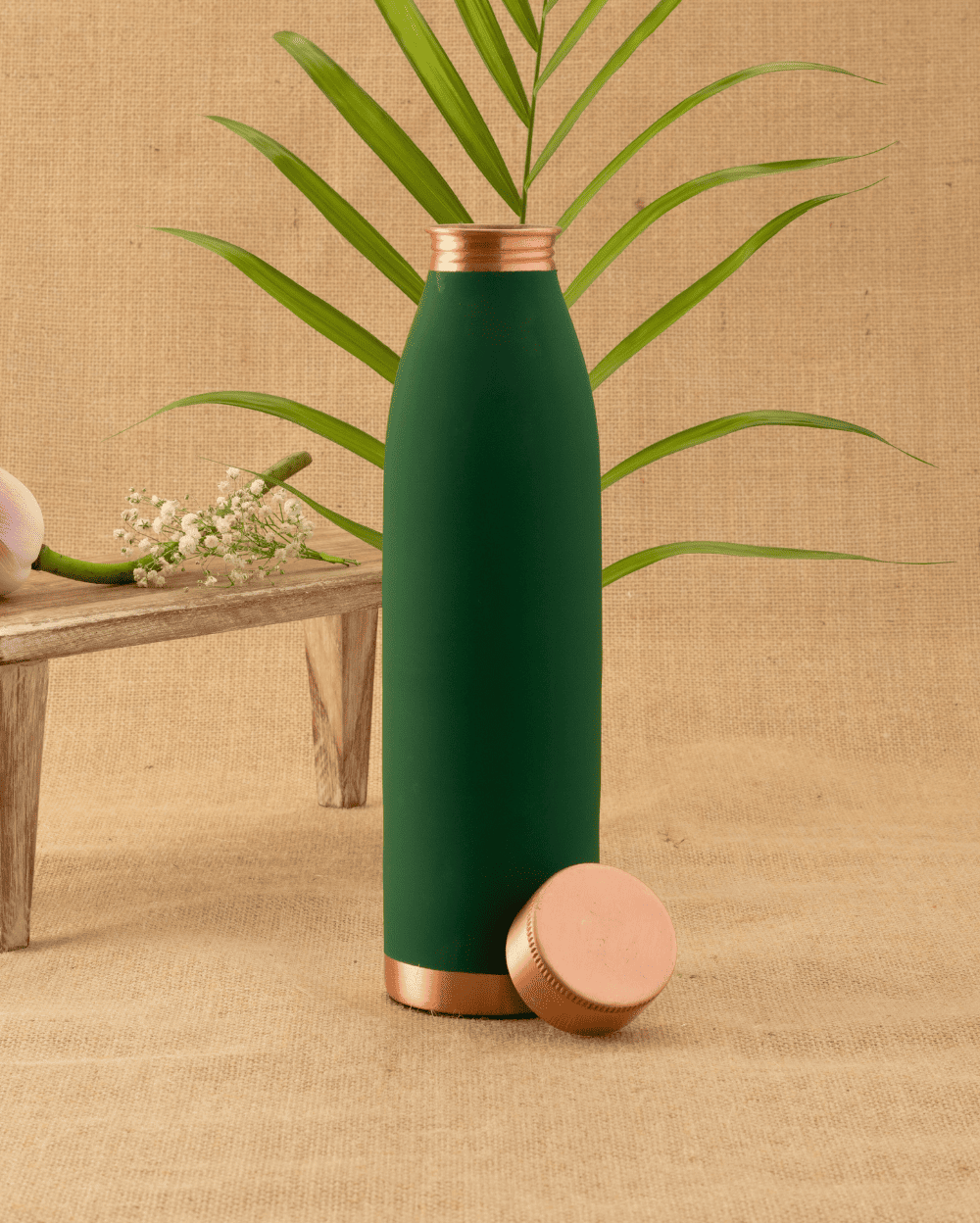 Authentic Copper Tiara Bottle Green