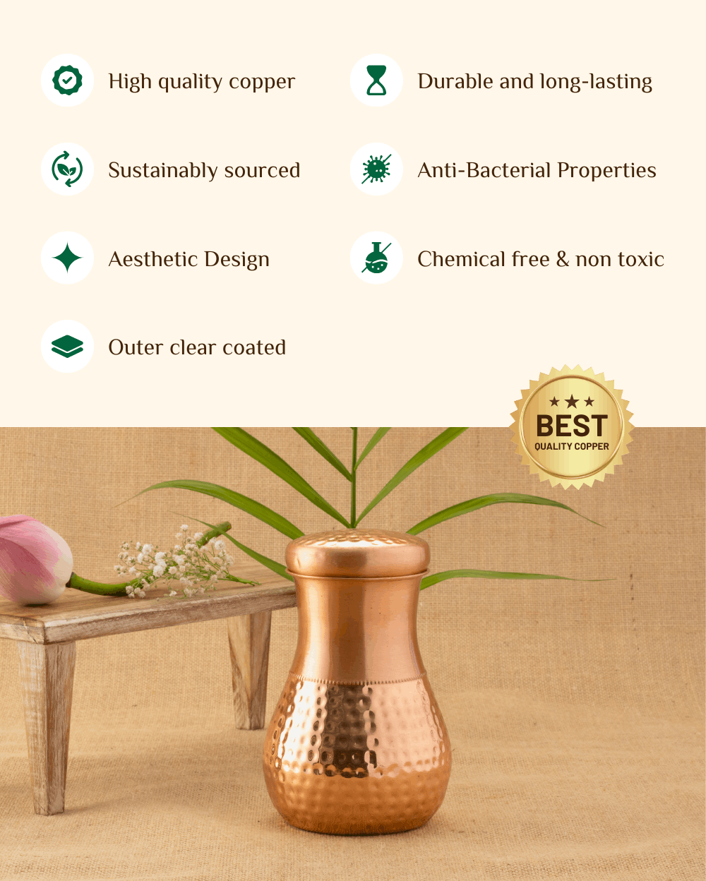 Benefits Of Copper Acute Bedroom Jar