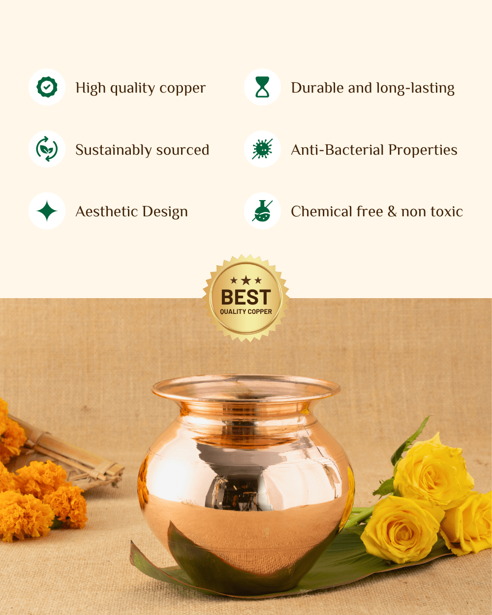 Benefits of Copper Classic Kalash