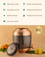 Benefits Of Copper Classic Matka Engraved