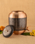 Pure Copper Classic Matka Engraved