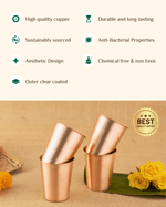 Benefits Of Copper Crest Glass 4 Pc