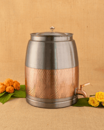 Copper Deluxe Matka Color Coated