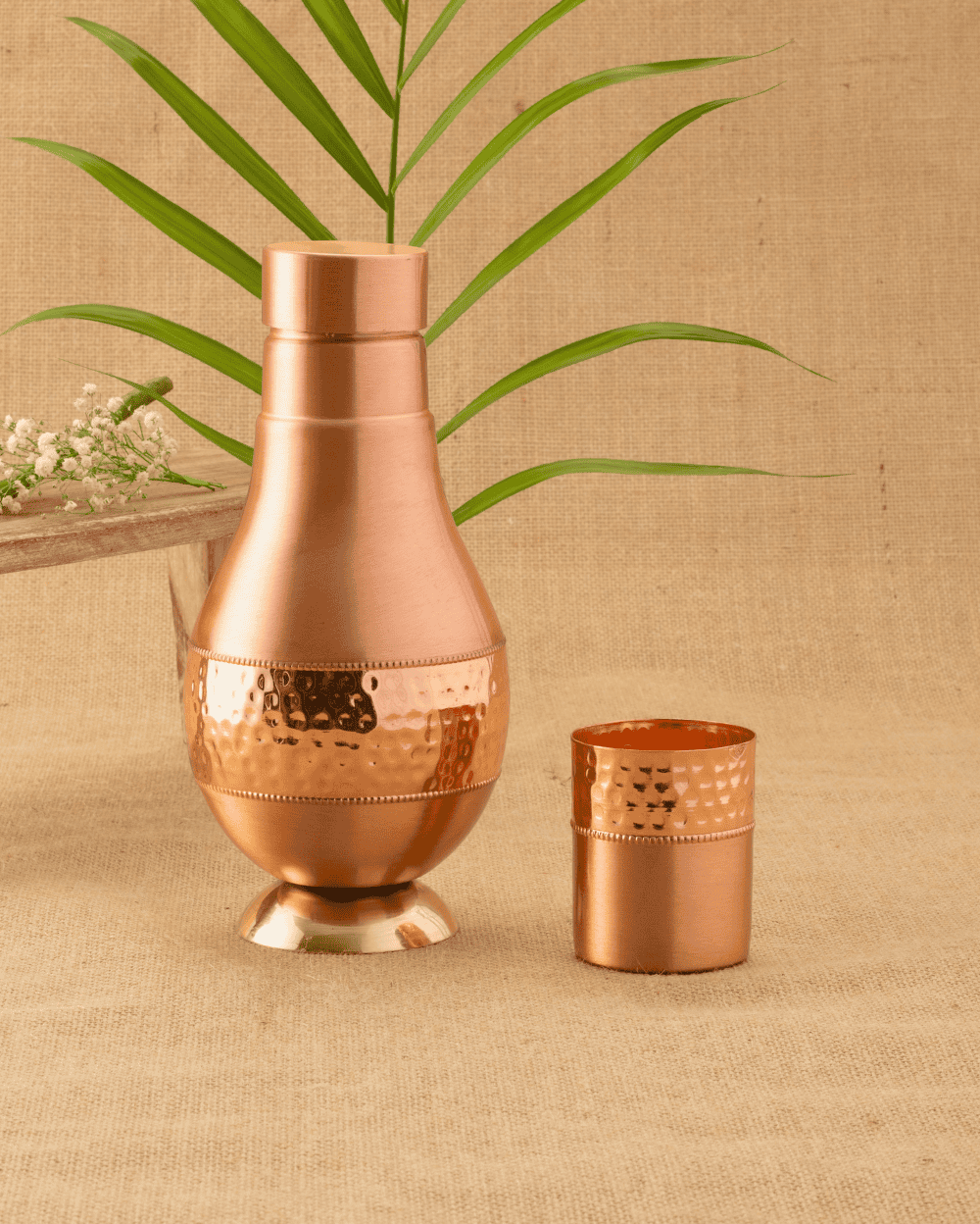 Authentic Copper Fab Bedroom Jar