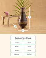 Premium Copper Fab Bedside Jar Engraved