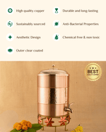 Benefits Of Copper Heritage Matka with Stand
