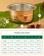 Premium Copper Sterling Cooking Pot Set Tin Coated