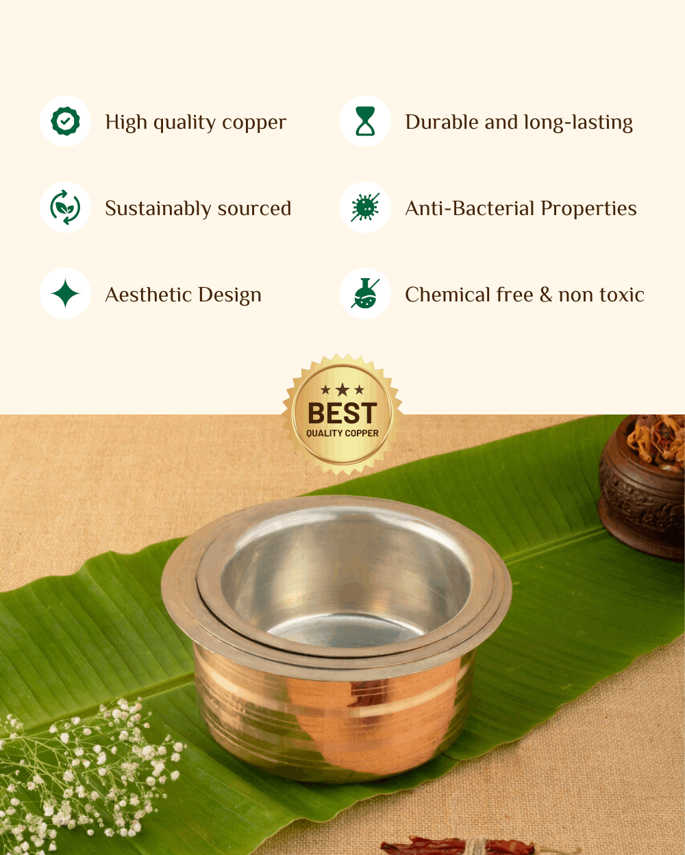 Benefits Of Copper Sterling Cooking Pot Set Tin Coated