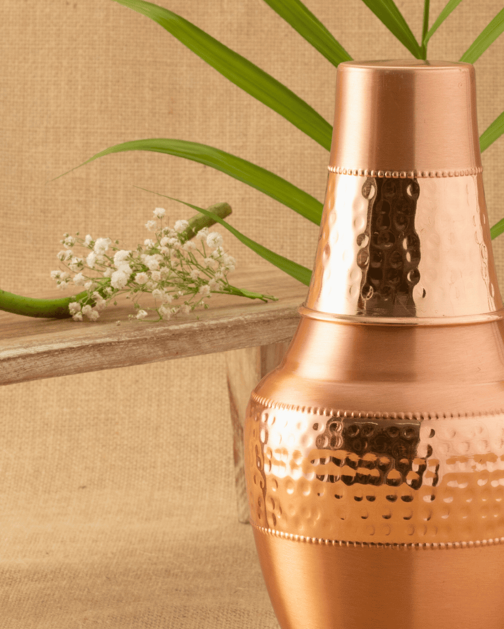 Authentic Copper Tiara Bedroom Jar