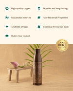 Benefits Of Copper Tiara Bottle Engraved