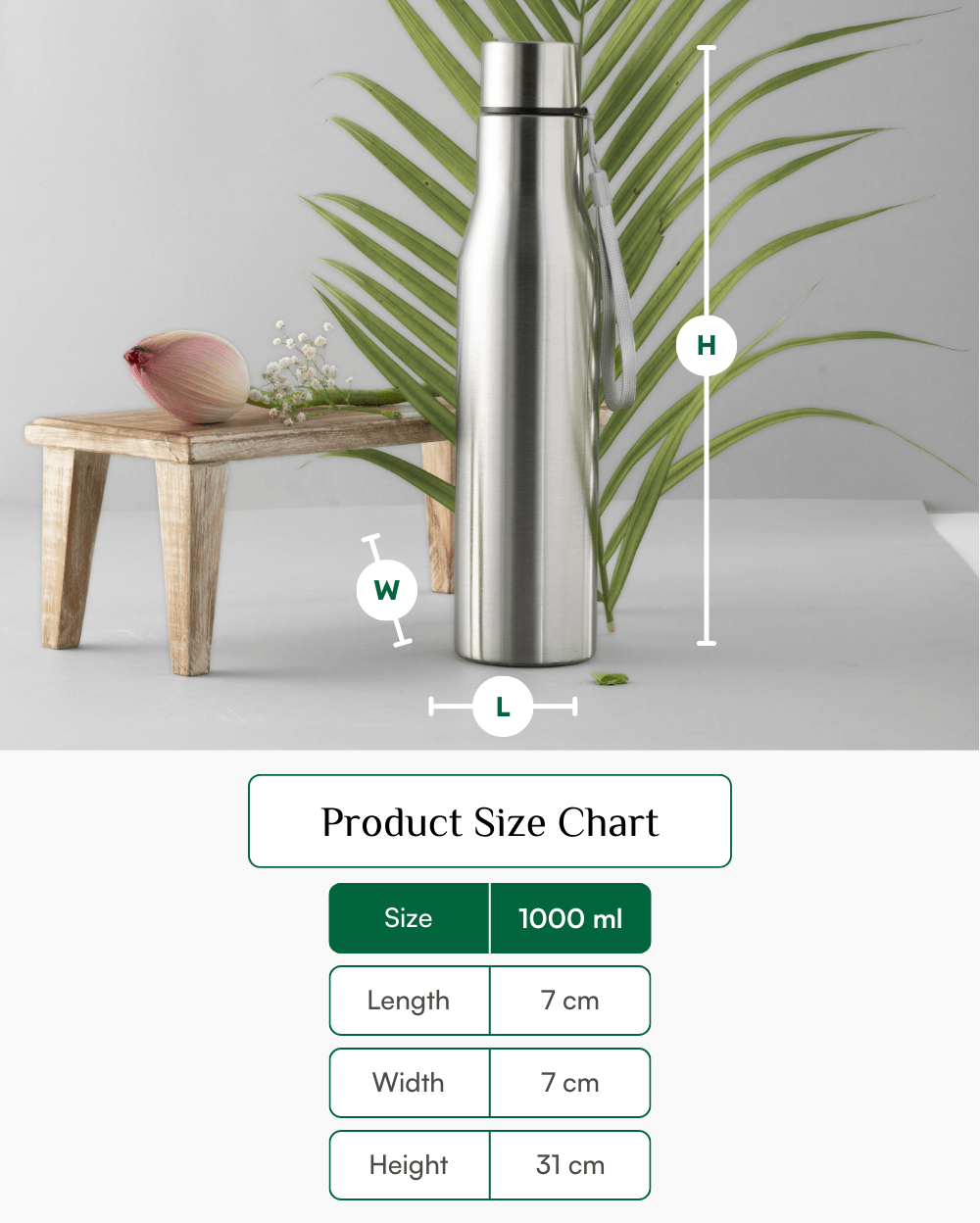 Premium Steel Acute Bottle