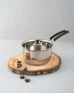 Authentic Steel Hefty Saucepan Induction Bottom Set