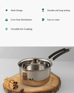 Benefits of Steel Hefty Saucepan Induction Bottom Set