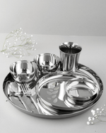 Steel Hefty Thaliset 8 Pcs