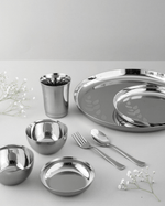 Authentic Steel Hefty Thaliset 8 Pcs