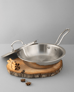 Authentic Triply Robust Frypan with Lid