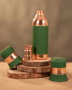 Copper Signature Bottle and Glass Set