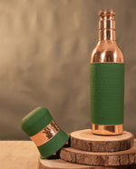 Copper Signature Bottle and Glass Set