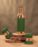 Copper Signature Bottle and Glass Set
