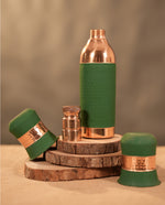 Copper Signature Bottle and Glass Set