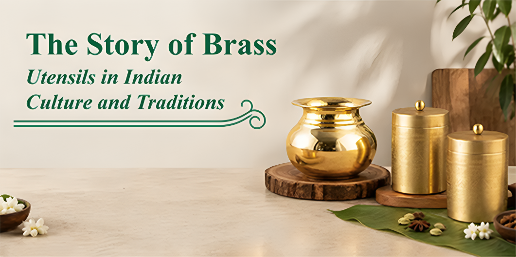 The Story of Brass Utensils in Indian Culture and Traditions