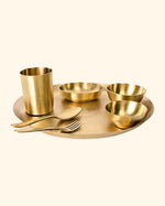 Bronze Supreme Thali/Dinner Set Matt