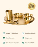 Bronze Supreme Thali/Dinner Set Matt