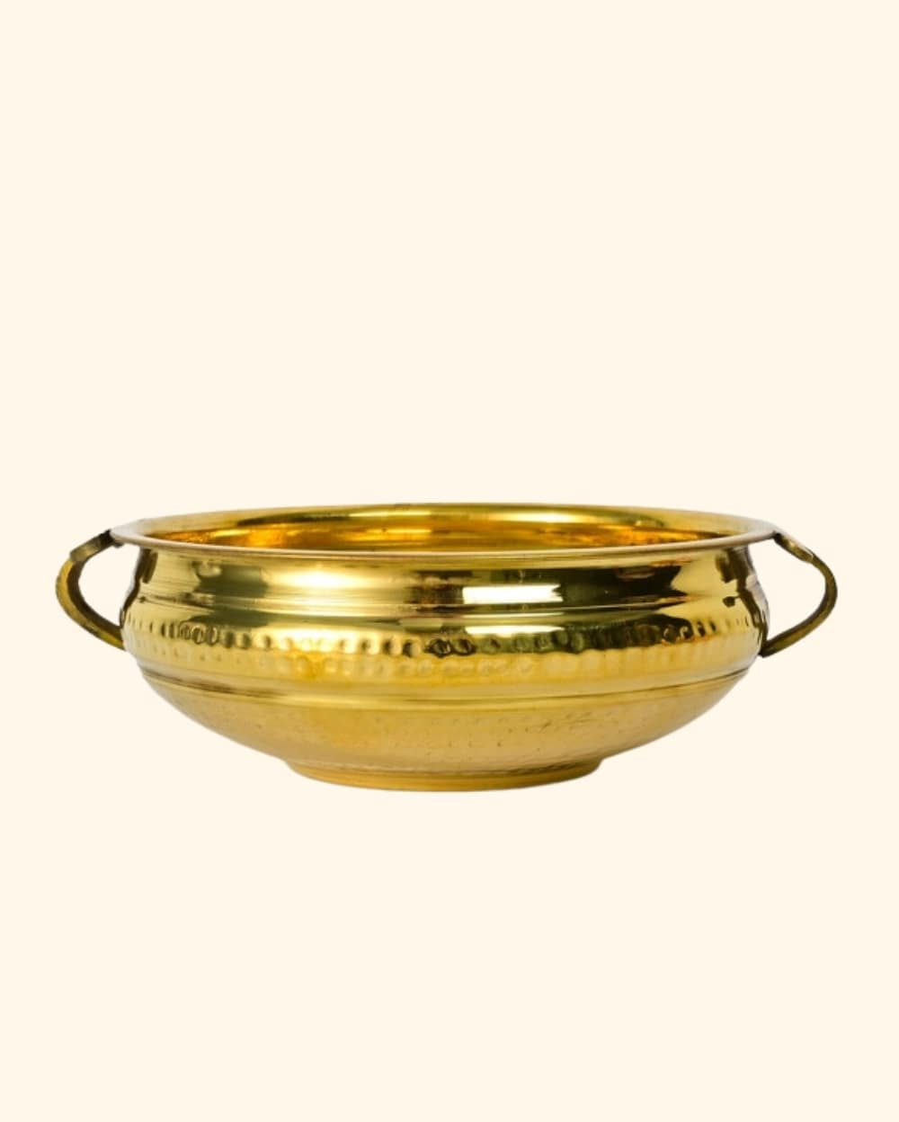 Brass Glorious Flower Bowl/Vase