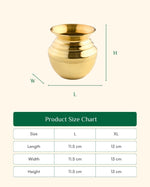 Brass Premium Kalash Glossy