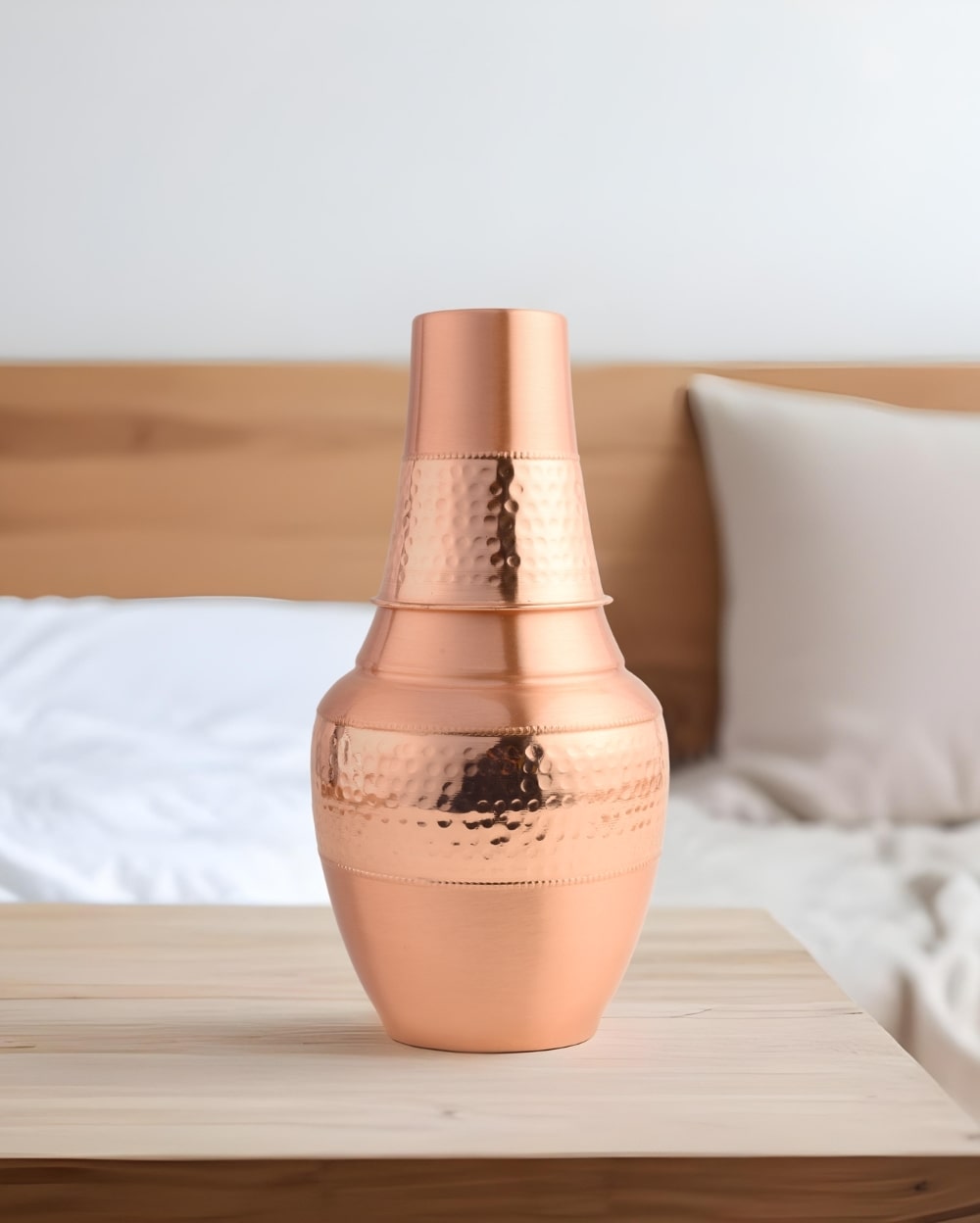 Copper Tiara Bedside Jar