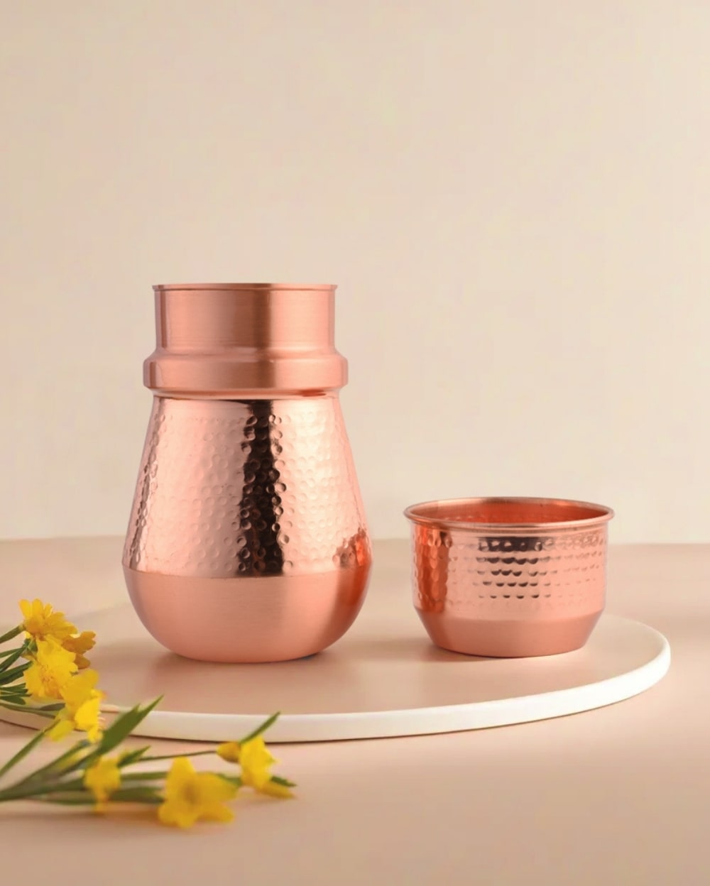 Copper Ace Bedside Jar