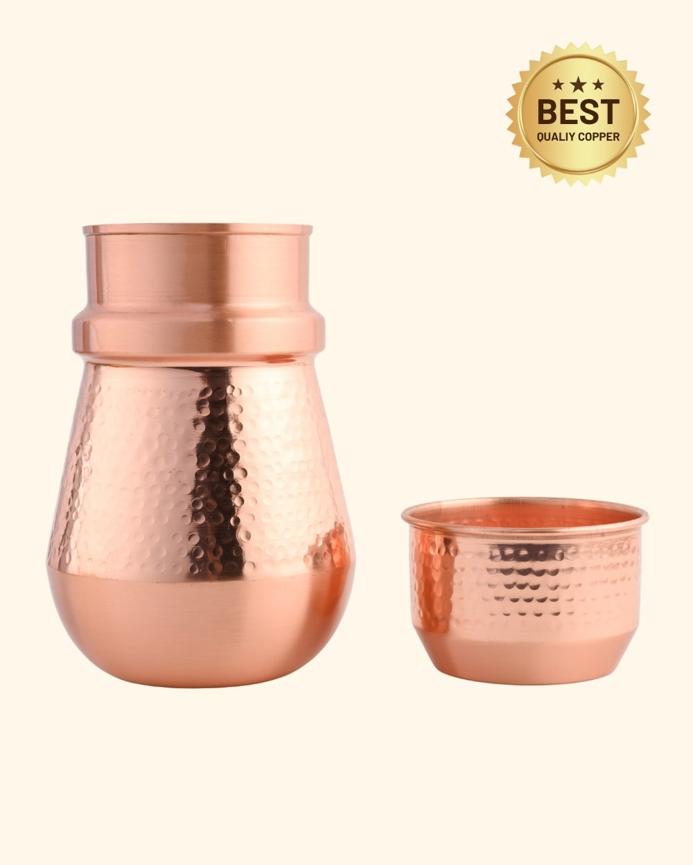 Copper Ace Bedside Jar