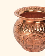 Copper Classic Kalash Engraved