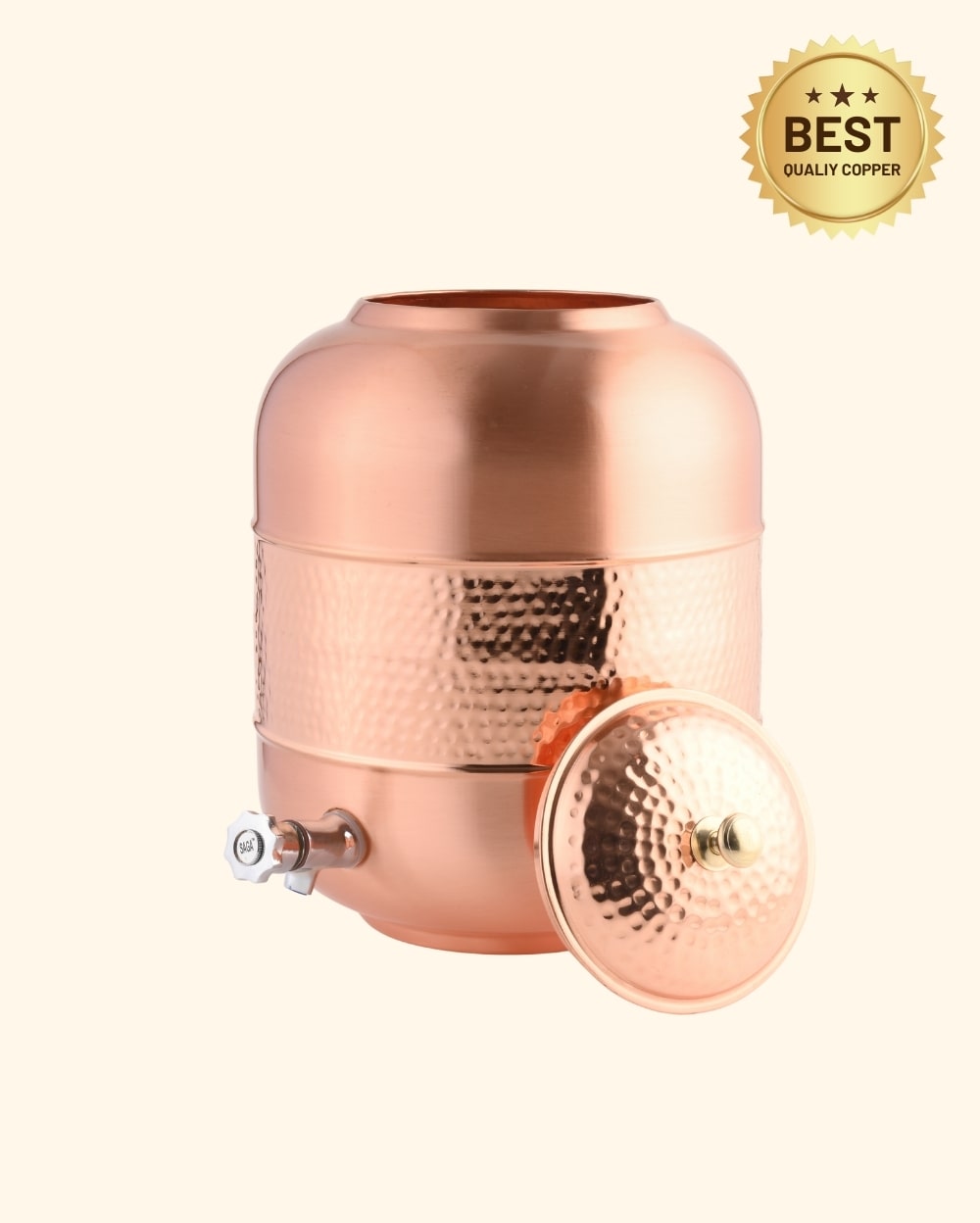 Copper Classic Matka/Waterpot 12L