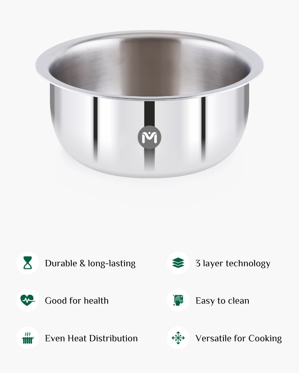 Triply Robust Cooking Pot/Tope