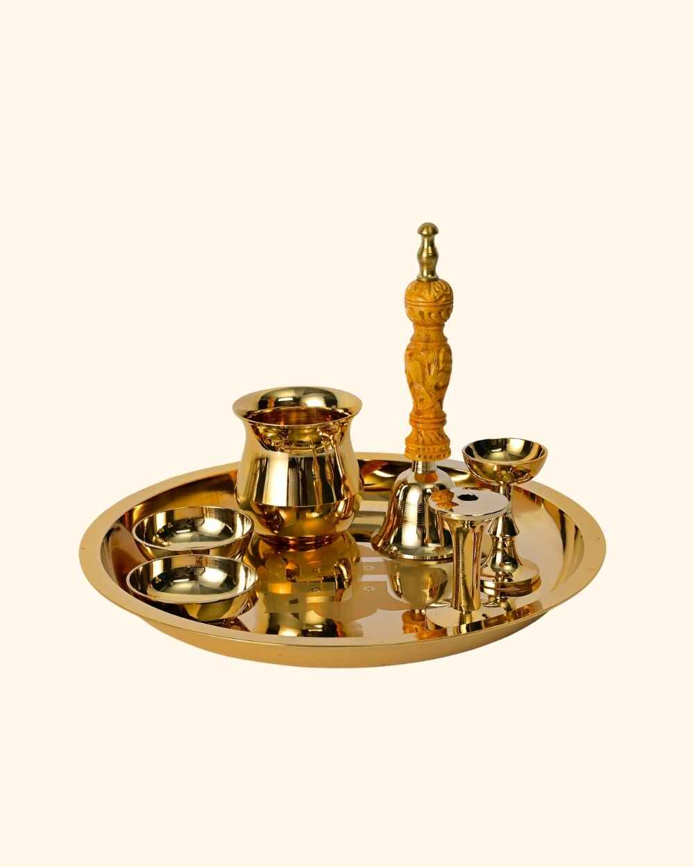 Bronze Divine Pooja Set