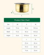 Brass Sterling Cooking Pot/Tope Set Tin Coated