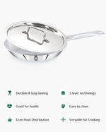 Triply Robust Frypan with Lid