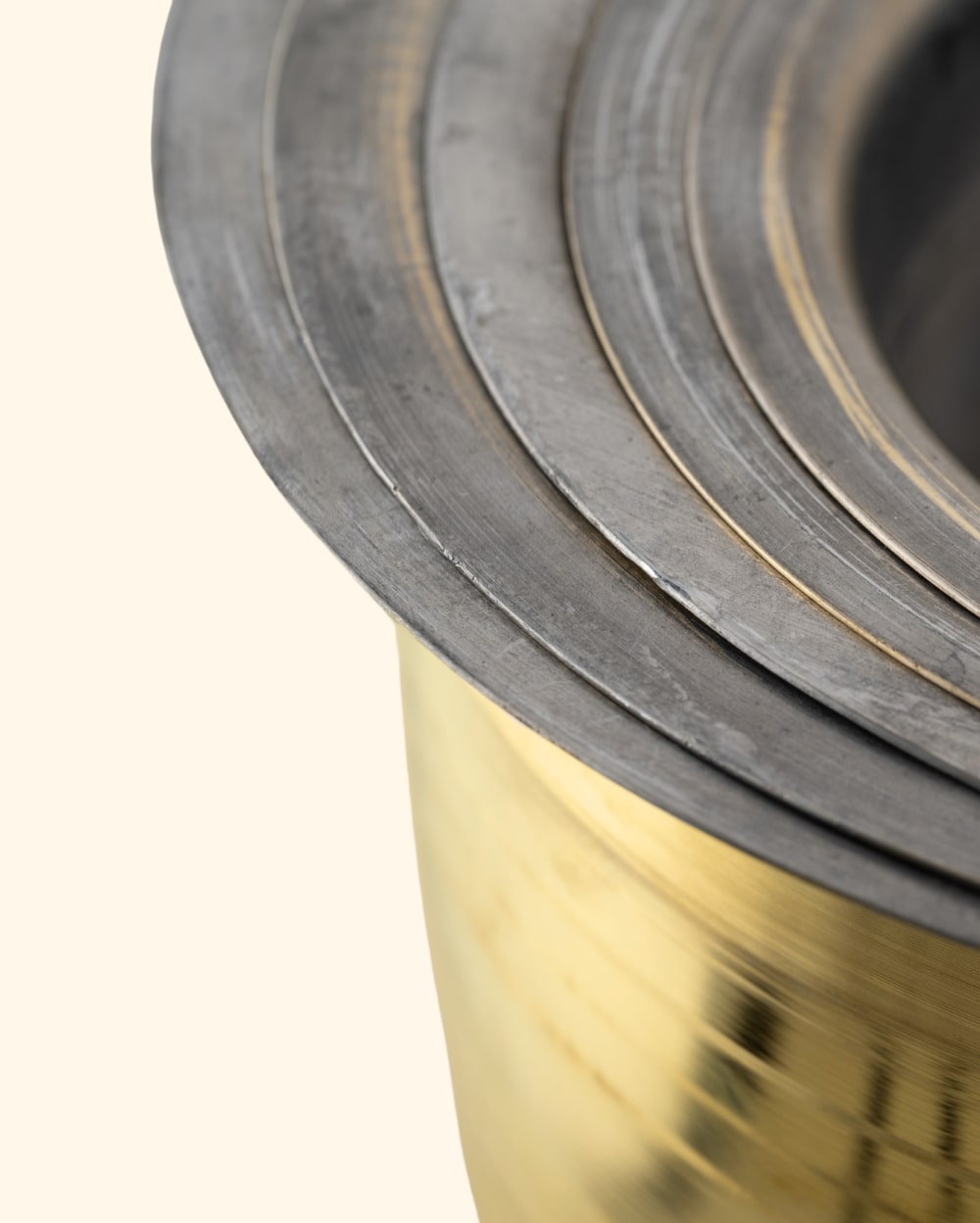 Brass Sterling Cooking Pot/Tope Set Tin Coated