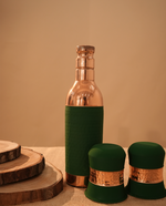 Copper Signature Bottle and Glass Set