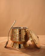 Brass Signature Ghee Pot
