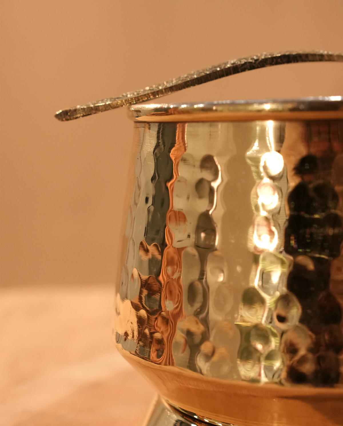 Brass Signature Ghee Pot