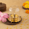 Brass Adjustable Akhand Diya
