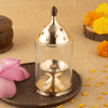 Brass Cylindrical Akhand Diya