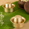 Brass Elite Coffee Dabra Set of 2