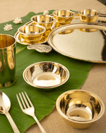 Authentic Brass Maharani Thaliset
