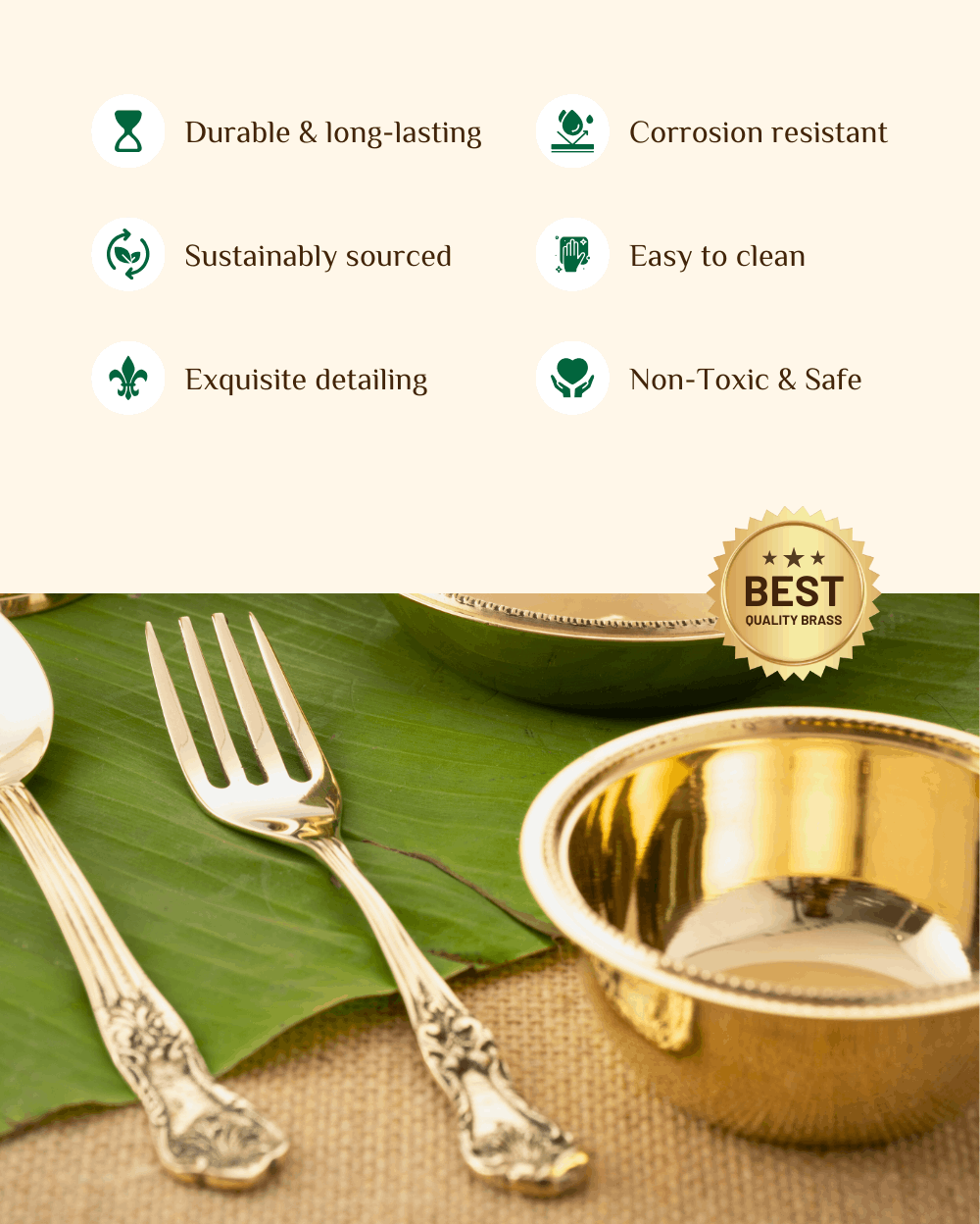 Benefits Of Brass Maharani Thaliset